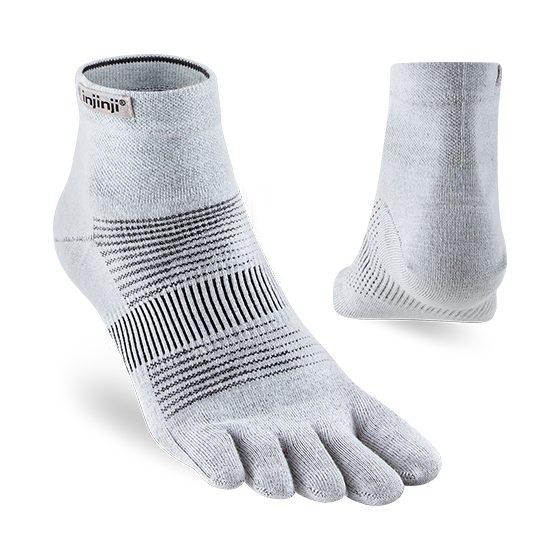 Injini Unisex Run Lightweight Mini Crew Sock Injini