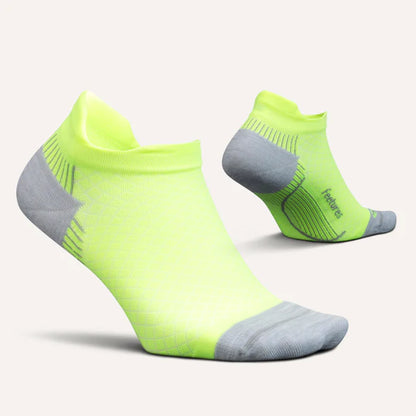 Feetures Unisex Plantar Fasciitis Relief Sock Light Cushion No Show Tab Sock Bog Dog Running