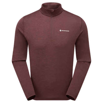 Montane Men's Dart Zip Neck L/S T-Shirt