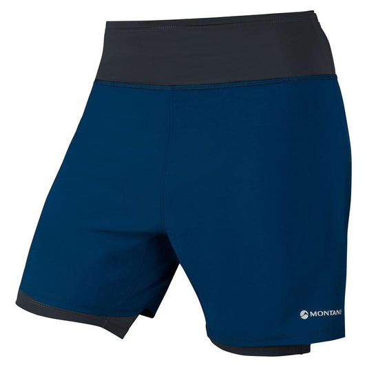 Montane Men's Dragon Twin Skin Shorts Bog Dog Running