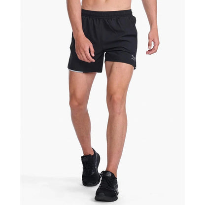 2XU Men's Aero 5" Shorts Bog Dog Running