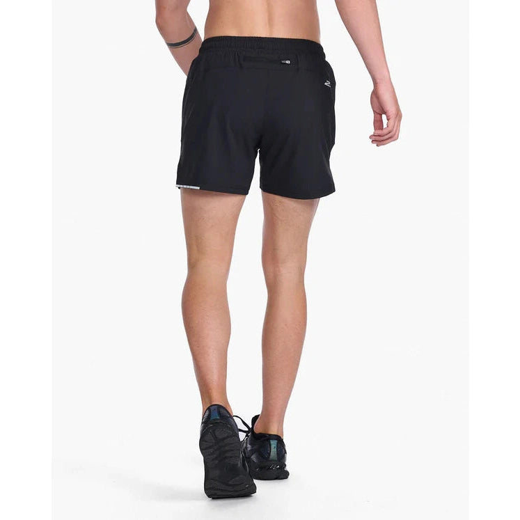 2XU Men's Aero 5" Shorts Bog Dog Running