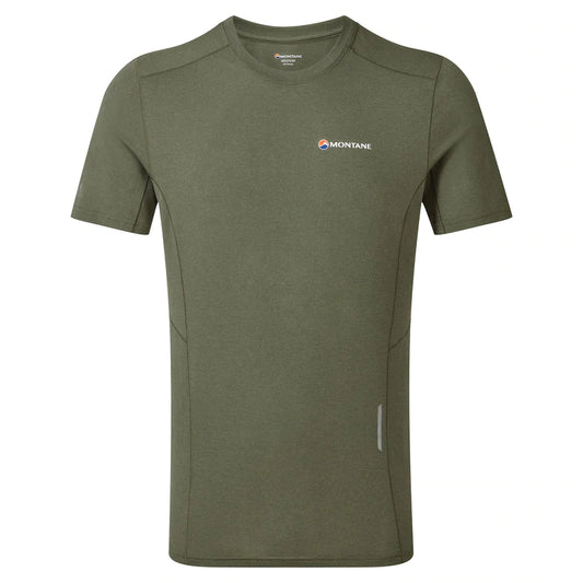 Montane Men's Sabre T-Shirt Bog Dog Running