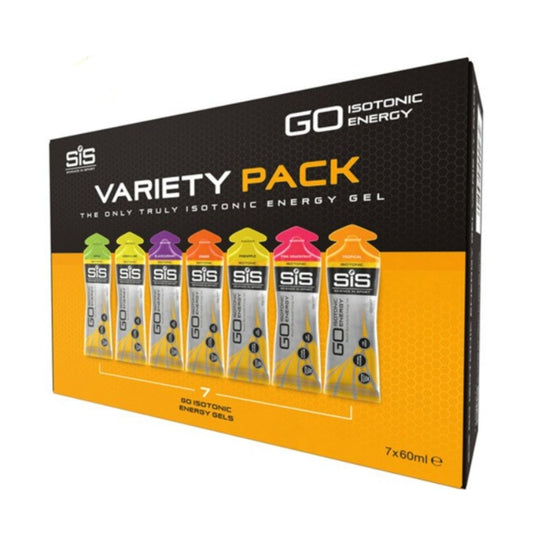 SIS Go Isotonic Gel Variety Pack of 7 Bog Dog Running