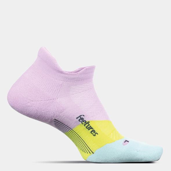 Feetures Unisex Elite Max Cushion No Show Tab Sock Bog Dog Running