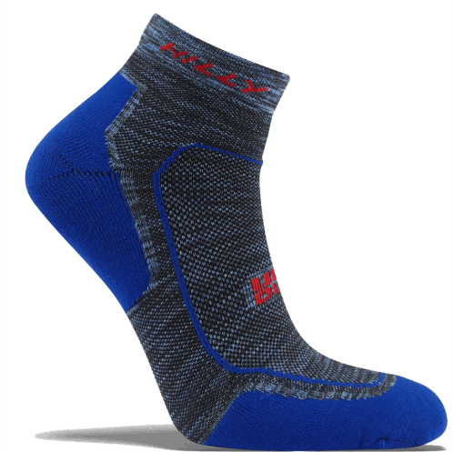 Hilly Unisex Active Quarter Sock - Min Bog Dog Running