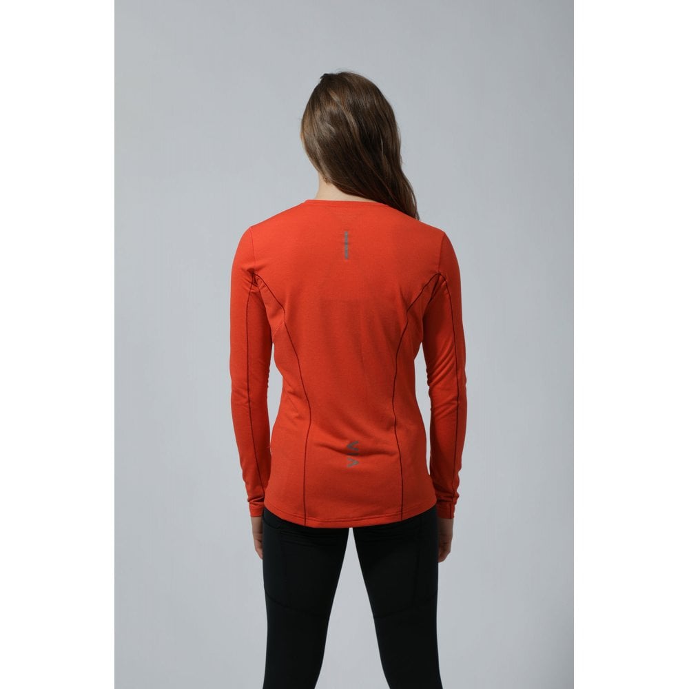 Montane Women's Blade Long Sleeve T-Shirt Bog Dog Running